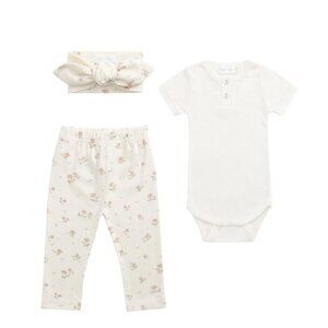 NWT - Jamie Kay Emila Egret baby ORGANIC set​​​